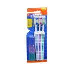 Dr. Fresh 3pk Toothbrushes W-Cover Soft