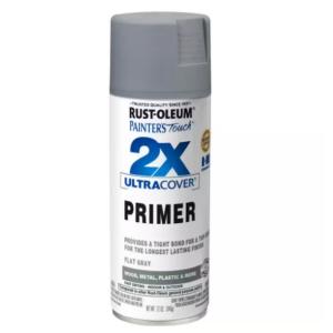 Rust-Oleum Painter's Touch 2X - 12 oz. Flat Gray Primer General Purpose Primer Spray