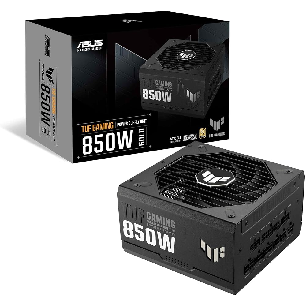 ASUS TUF Gaming 850W Gold Fully Modular Power Supply