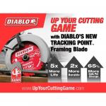 DIABLO 7-1/4 in. x 24-Tooth Framing Tracking Point Circular Saw Blade (3-Pack)