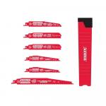 DIABLO(6-Piece) Bi-Metal Reciprocating Saw Blade Set 