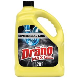Drano Commercial Line Max Gel Clog Remover, 128 fl. oz. (694769)