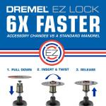 Dremel 1-1/2-Inch Cutting Wheel Accessory, Cubic Boron Nitride