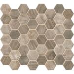 MSI Driftwood Hexagon 12 in. x 12 in. Recycled Glass Mesh-Mounted Mosaic Tile (1 sq. ft. / each) (GLS-DRIFT6MM)
