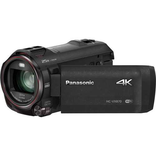 Panasonic HC-VX870K 4K Ultra HD Camcorder - Image 2
