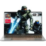 Acemagic 16.1" FHD Gaming Laptop, Ryzen 7 5825U, 16GB RAM, 512GB SSD, Win 11, Wi-Fi 6, Backlit KB, Gray