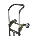 Gorilla 800 lbs. Capacity Convertible Steel Hand Truck, Wide Dual Mode Adjustable Height Handle, Simple/Safe Flatbed Conversion (GH2-8)
