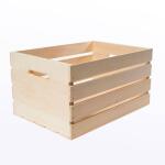 Crates & Pallet 18 in. x 12.5 in. x 9.63 in. Large Wood Crate (67504)