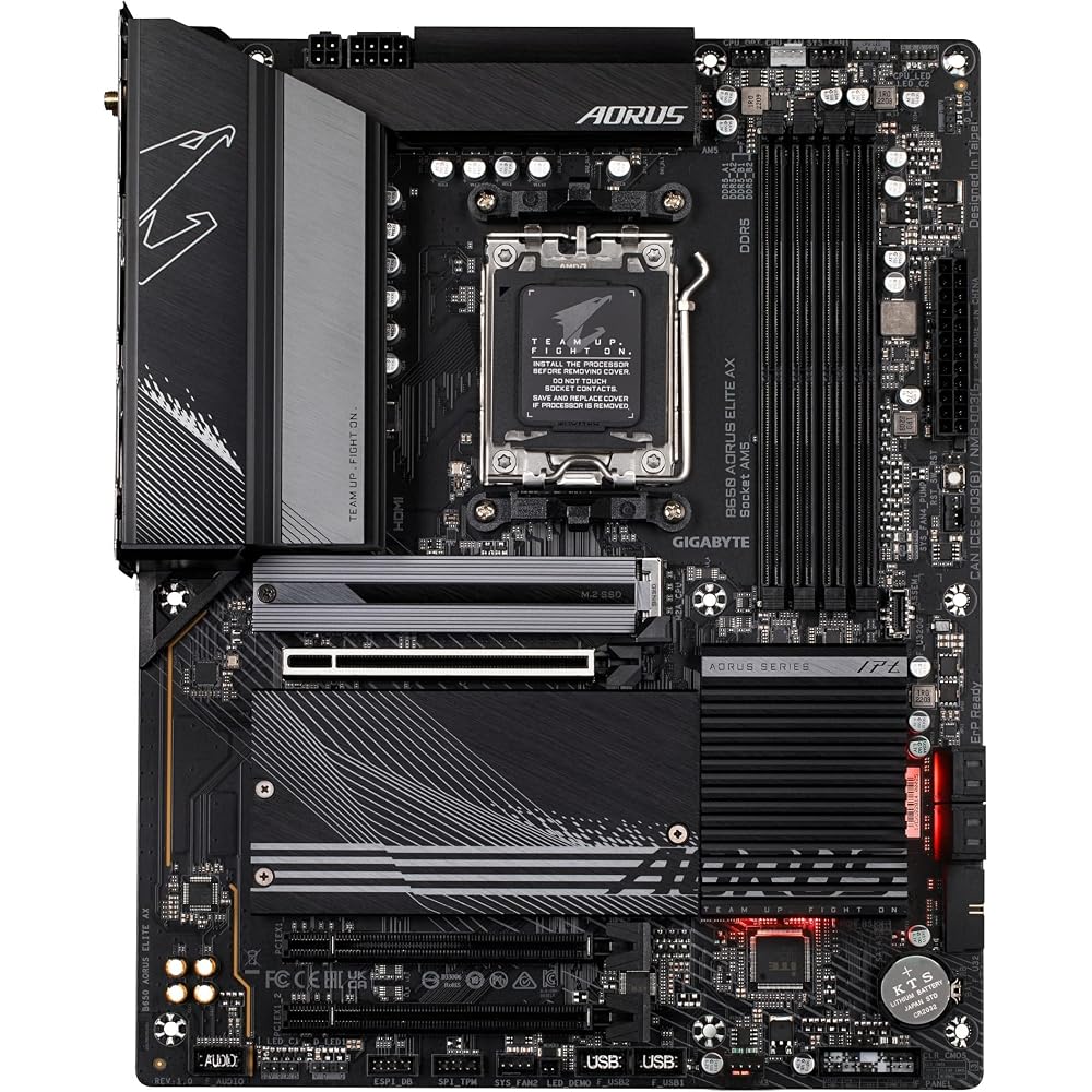 GIGABYTE B650 AORUS Elite AX AMD B650 ATX Motherboard - Image 2
