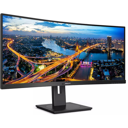 Philips 34" 346B1C Curved 21:9 USB Type-C Docking LCD Monitor