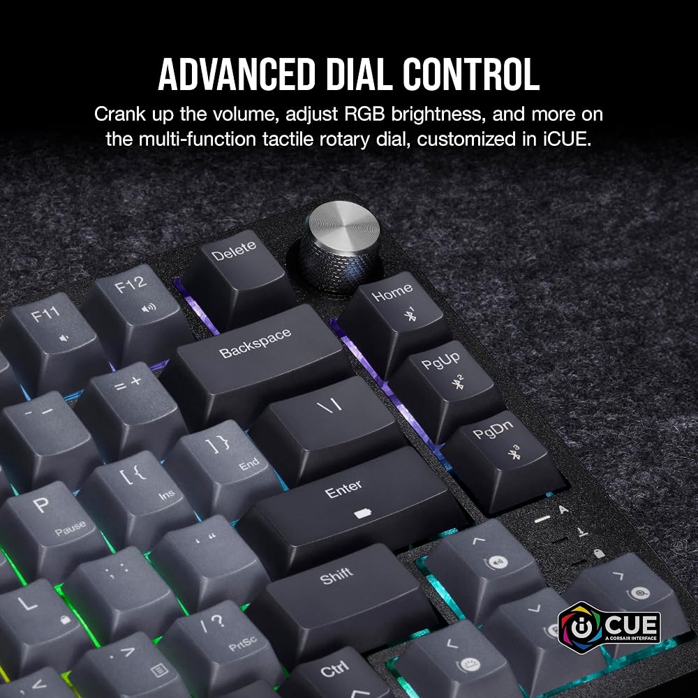 Corsair K65 Plus Wireless 75% RGB Mechanical Gaming Keyboard - Image 7
