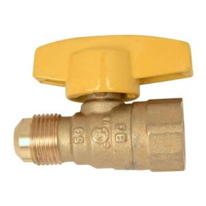 Brass Craft 1/2" OD Flare x 1/2" FIP Gas Ball Valve