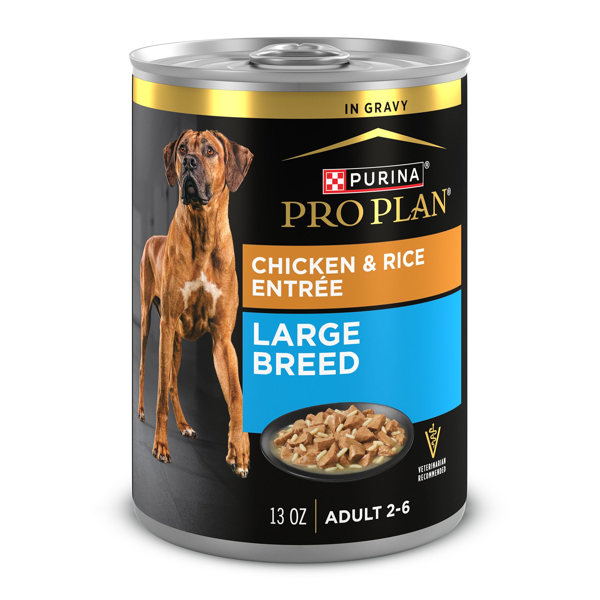 Purina Pro Plan Specialized Large Breed Adult Wet Dog Food - Chicken & Rice, - Image 1