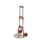 Milwaukee 150 lbs. Convertible Fold-Up Steel Hand Truck with One 60 in. Bungee Cord (73777)