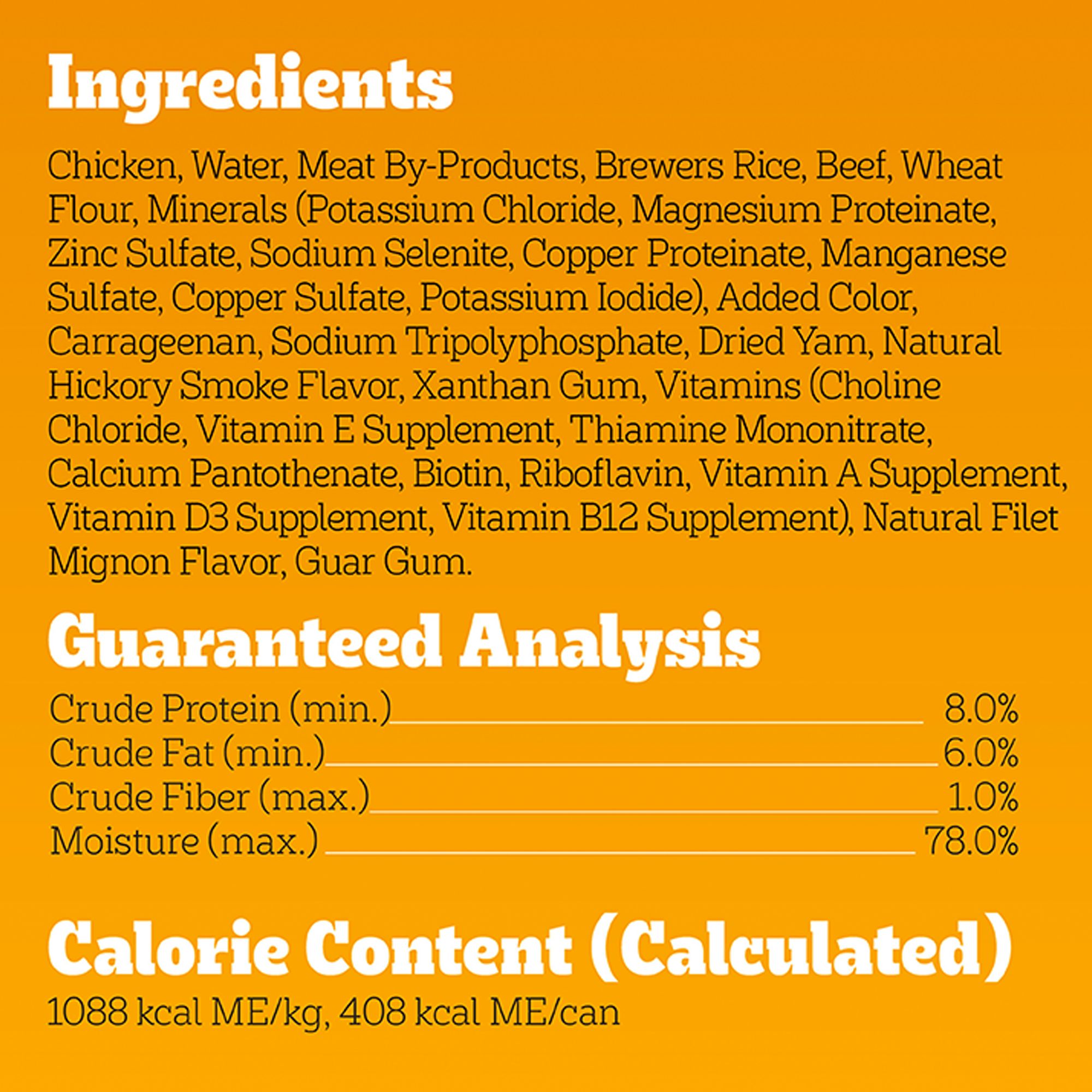 Pedigree® Chopped Ground Dinner - Adult Wet Dog Food, Filet Mignon Flavor - Image 7