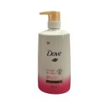 Dove 680ml Shampoo Straight & Silky