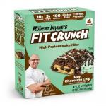 FITCRUNCH Mint Chocolate Chip Baked Snack Bar 4ct