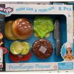 TOY REDBOX HAMBURGER PLAYSET