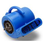 B-Air 1/4 HP Air Mover Blower Fan for Water Damage Restoration Carpet Dryer Floor Home and Plumbing Use in Blue