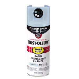 Rust-Oleum Stops Rust - 12 oz. Custom Spray 5-in-1 Satin Peaceful Blue Spray Paint