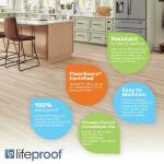 Lifeproof Eastmoor Chestnut 22 MIL x 8.7 in. W x 48 in. L Click Lock Waterproof Luxury Vinyl Plank Flooring (20.1 sq. ft./case) (I2245113L)