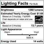 EcoSmart 120-Watt Equivalent PAR38 Dimmable Flood LED Light Bulb Daylight (2-Pack) (A20PR38120WES52)