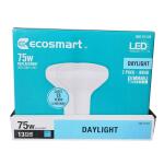 EcoSmart 75-Watt Equivalent BR40 Dimmable ENERGY STAR LED Light Bulb Daylight 2-Pack (BR40-1D 12W E26 120V 5000K)