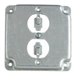 Steel City 4" Square 1 Duplex Receptance