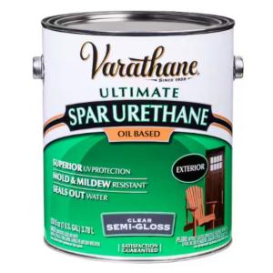 Varathane - 1 gal. Clear Semi-Gloss Oil-Based Exterior Spar Urethane