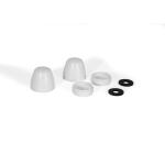 Fluidmaster Secure Cap Universal Toilet Bolt Caps in White (7110T-002-P10)