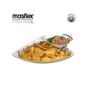 Masflex Triangular Serving Bowl 2-Tier