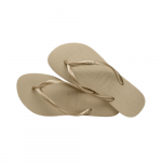 Havaianas Women's Slim Flip FLops Sand Grey/Light Golden Size 35/36