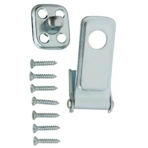 Everbilt 2-1/2 in. Rotating Post Safety Hasp Zinc-Plated