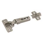 Everbilt 5 Pair Framelesss 35 mm 110-Degree Full Overlay Nickel Cabinet Hinge (10 Pieces) (HC11SFE-NP-U10)