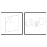 Everbilt 4 in. White Wall Guard (28597)