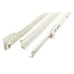 Everbilt 1 Pair 12 in. Self-Closing Bottom Mount Drawer Slide Set 1-Pair (2 Pieces) (D68812E-W-W0)