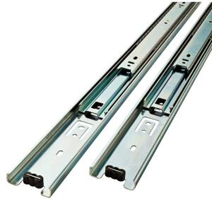 Everbilt 1 Pair 14 in. Full Extension Side Mount Ball Bearing Drawer Slide Set 1-Pair (2 Pieces) (D80614E-ZP-W0)