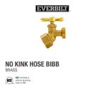 Everbilt 3/4 in. x 3/4 in. FIP x MHT Brass No-Kink Hose Bibb Valve (102-404EB)