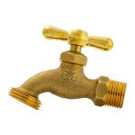 Everbilt 1/2 in. x 1/2 in. MIP Brass Hose Bibb Valve (103-003EB)