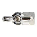 Everbilt 1/2 in. Chrome-Plated Brass FPT Top Operated Washing Machine Valve (102-202EB)