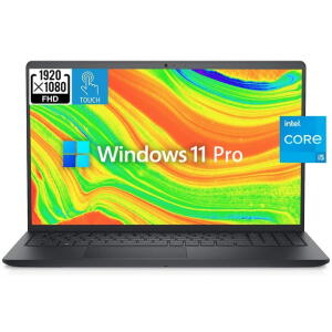 Dell Inspiron 15 3000 15.6" FHD Touch, Intel i5-1155G7, 8GB RAM, 256GB SSD, Wi-Fi, Webcam, Black