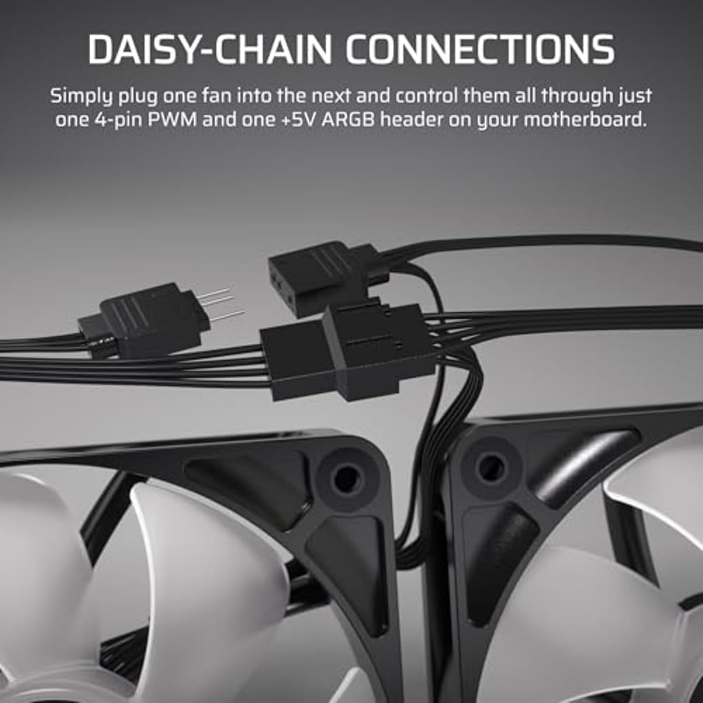 CORSAIR RS120 ARGB 120mm PWM Fans - Image 5
