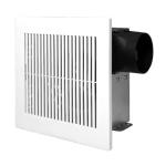 ReVent Quick Install Professional Ceiling and Wall Mount Easy Roomside Bathroom/ Bath Exhaust Fan 50 CFM