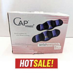 CAP Fitness Wrist Weights 3lb Pair