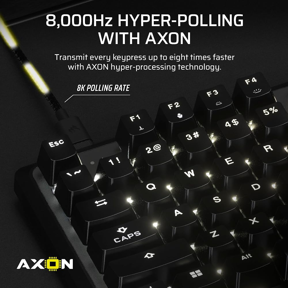 Corsair K70 PRO TKL RGB Tenkeyless Mechanical Wired Gaming Keyboard - Image 6