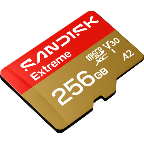 SANDISK 256GB Extreme UHS-I microSDXC Memory Card - Image 2