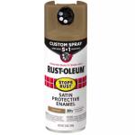 Rust-Oleum Stops Rust - 12 oz. Custom Spray 5-in-1 Satin Dark Taupe Spray Paint