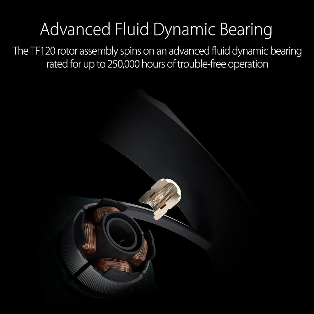 ASUS TUF Gaming TF120 ARGB Chassis Fan - Image 2