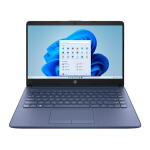 HP 14" Slim Laptop, Celeron N4120, 16GB RAM, 64GB eMMC, HD Display, Webcam, Windows 11 Home (S Mode)