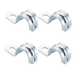 Halex (4-Pack) 1-1 / 4 in. Standard Fitting Electrical Metallic Tube (EMT) 1-Hole Straps